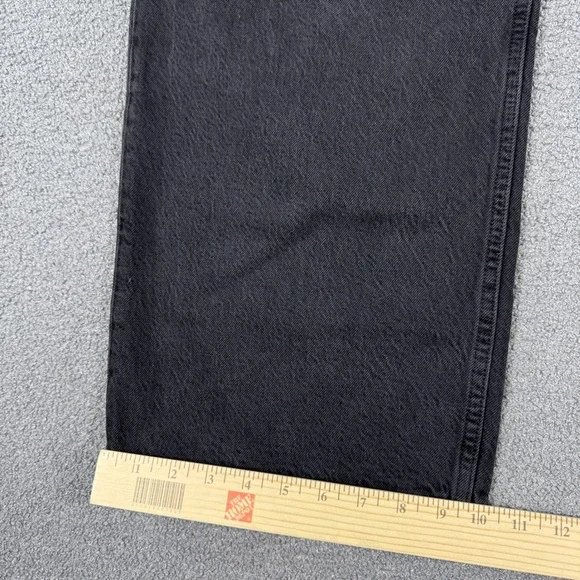 Abercrombie & Fitch Jeans Women's 28 Black Curve Love Ultra Loose Low Rise Y2K - Picture 5 of 8